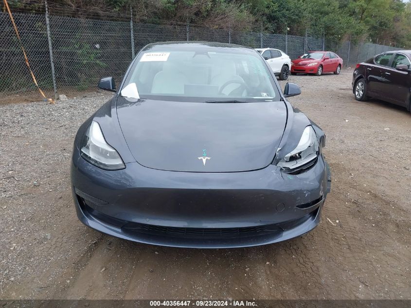 2021 Tesla Model 3 Standard Range Plus Rear-Wheel Drive VIN: 5YJ3E1EA5MF097208 Lot: 40356447