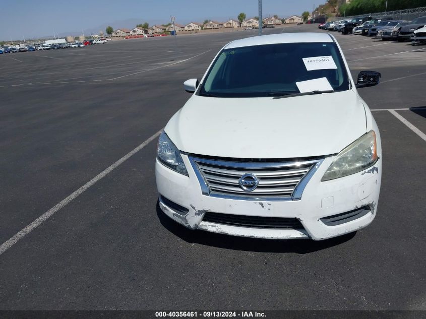 2014 Nissan Sentra S VIN: 3N1AB7APXEY328870 Lot: 40356461