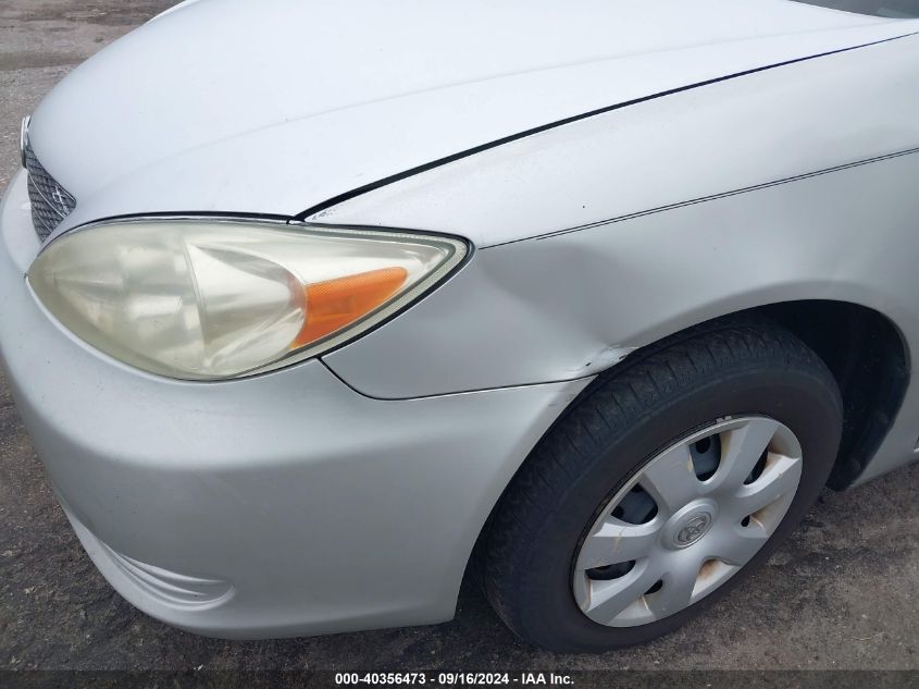 2004 Toyota Camry Le VIN: 4T1BE32K04U377643 Lot: 40356473