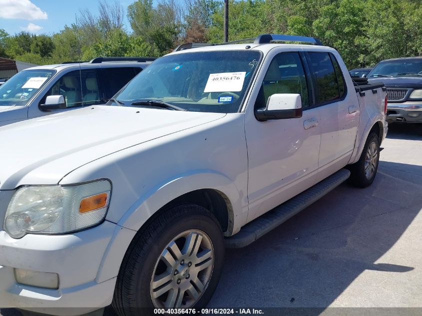 2010 Ford Explorer Sport Trac Limited VIN: 1FMEU3DE2AUA54276 Lot: 40356476