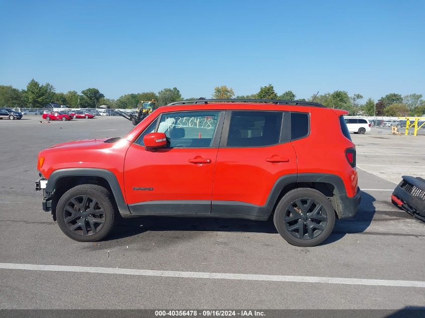 2017 Jeep Renegade Altitude 4X4 VIN: ZACCJBBB5HPE93264 Lot: 40356478