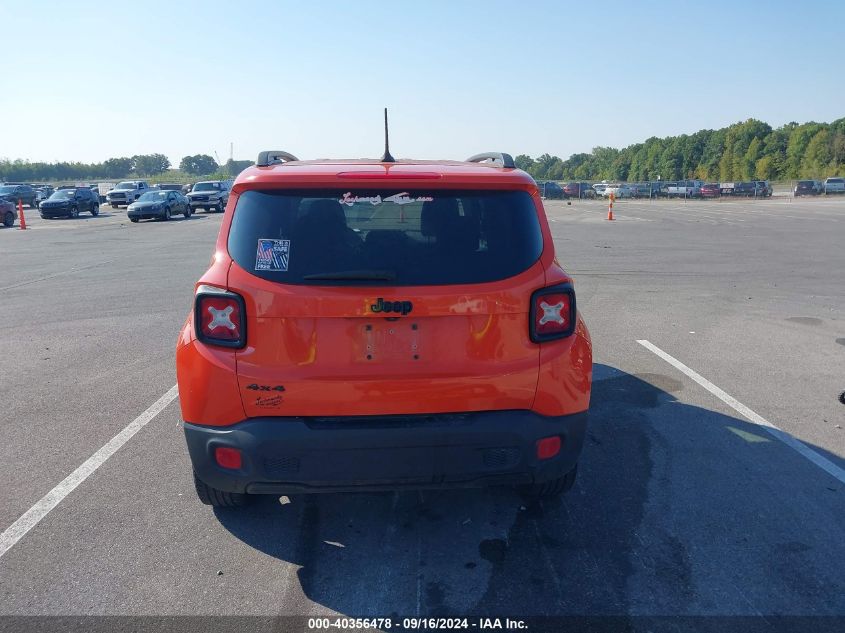 2017 Jeep Renegade Altitude 4X4 VIN: ZACCJBBB5HPE93264 Lot: 40356478