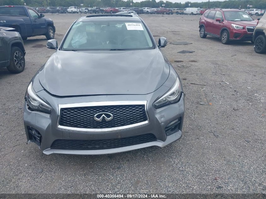 2016 Infiniti Q50 Premium/Sport VIN: JN1EV7AR2GM345095 Lot: 40356494