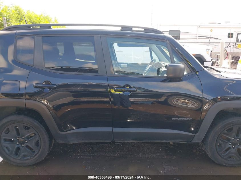 2018 Jeep Renegade Upland Edition 4X4 VIN: ZACCJBAB5JPH44243 Lot: 40356496