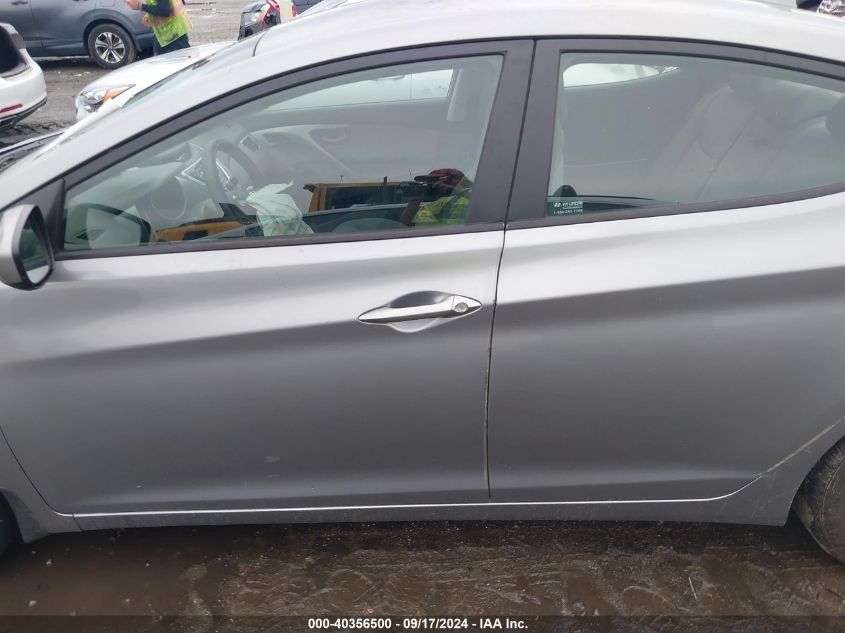 2012 Hyundai Elantra Gls (Ulsan Plant) VIN: KMHDH4AE5CU356934 Lot: 40356500