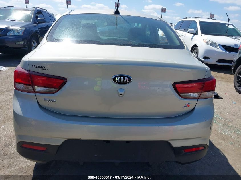 2018 Kia Rio S VIN: 3KPA24AB6JE119699 Lot: 40356517