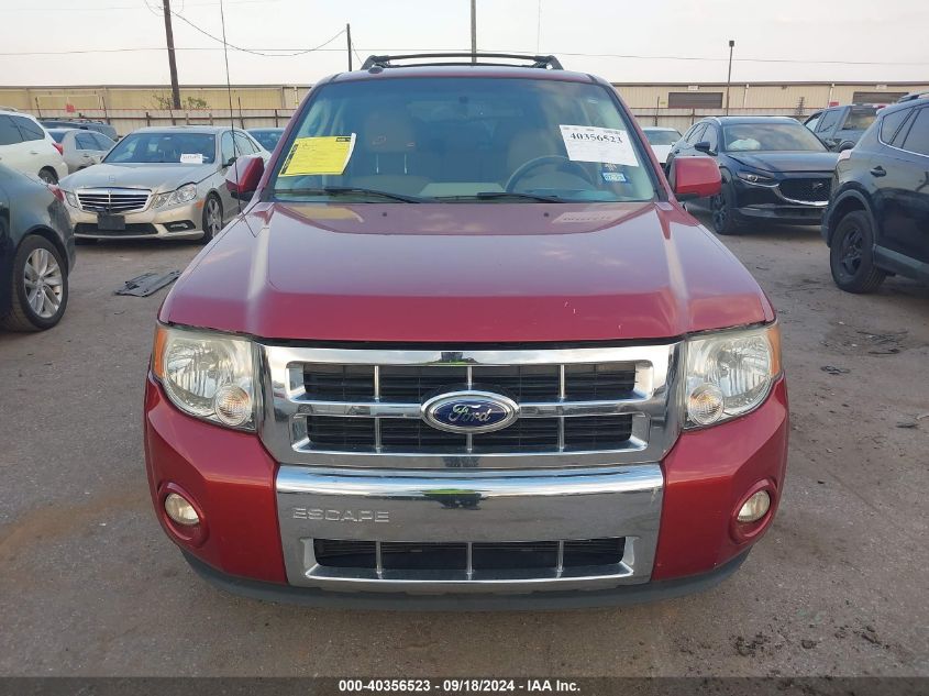 1FMCU0EG8CKC25066 2012 Ford Escape Limited