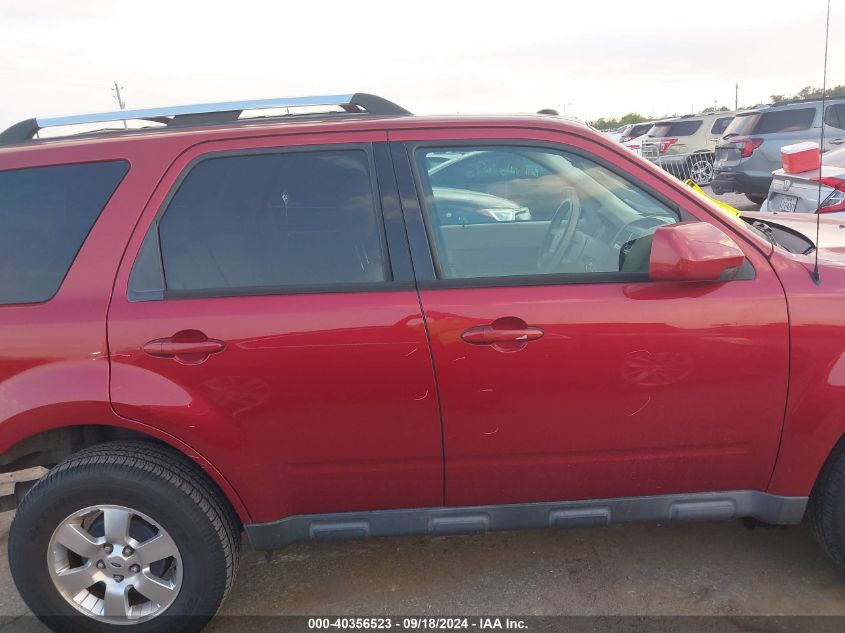 1FMCU0EG8CKC25066 2012 Ford Escape Limited