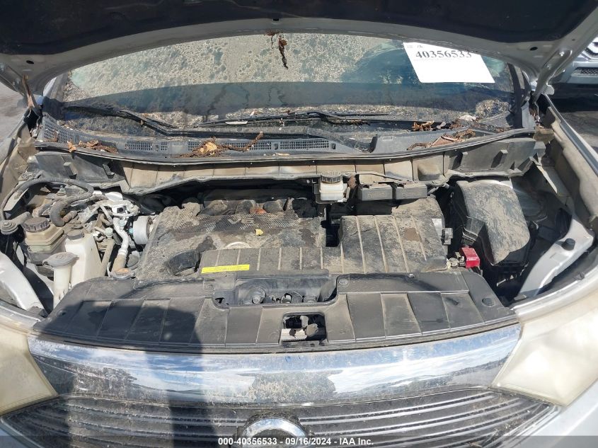 JN8AE2KP9C9041842 2012 Nissan Quest S