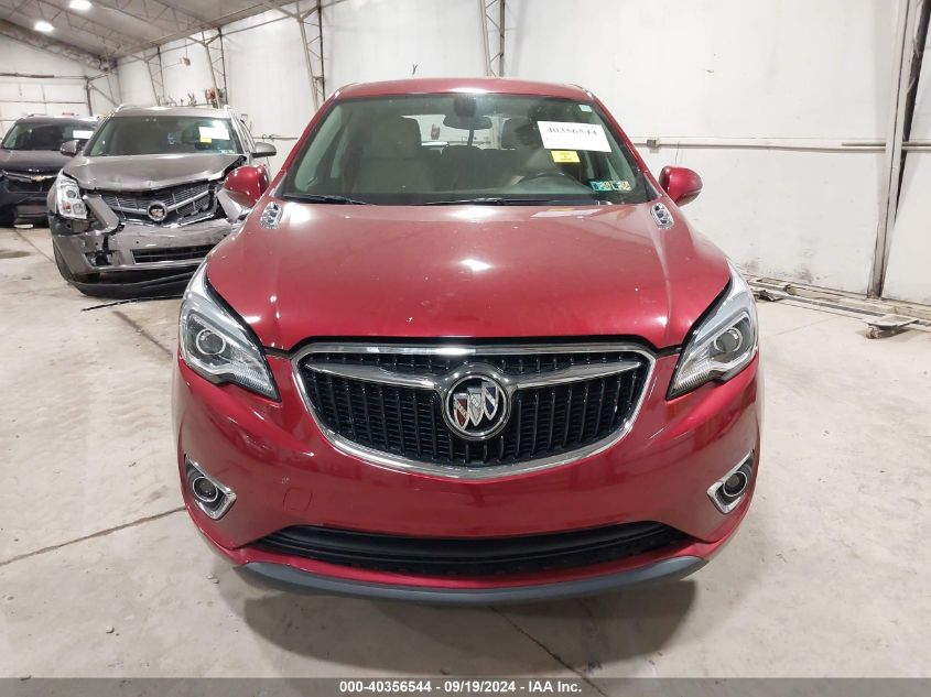 2019 Buick Envision Awd Preferred VIN: LRBFX1SA3KD023381 Lot: 40356544