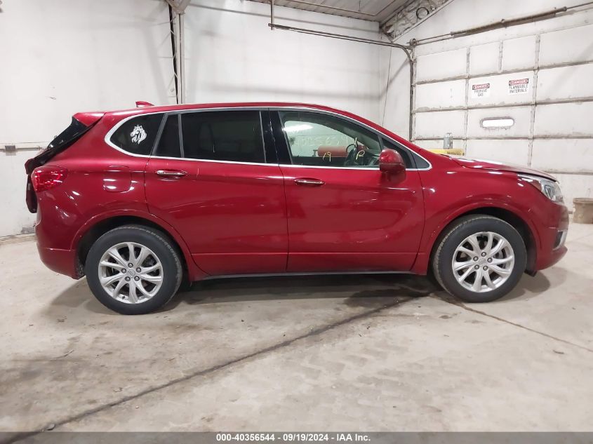 2019 Buick Envision Awd Preferred VIN: LRBFX1SA3KD023381 Lot: 40356544