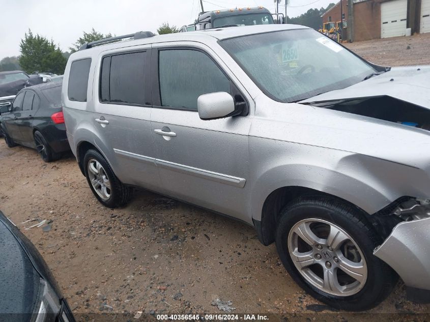 2013 Honda Pilot Ex-L VIN: 5FNYF3H59DB010245 Lot: 40356545