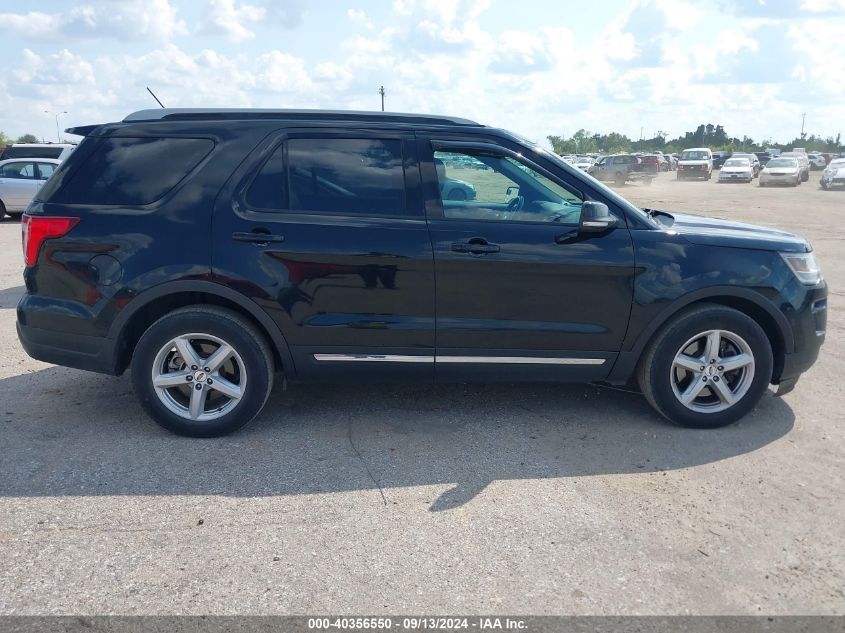 2018 Ford Explorer Xlt VIN: 1FM5K7DH7JGA87831 Lot: 40356550