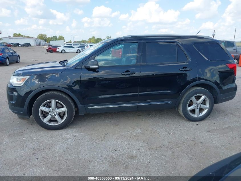 2018 Ford Explorer Xlt VIN: 1FM5K7DH7JGA87831 Lot: 40356550