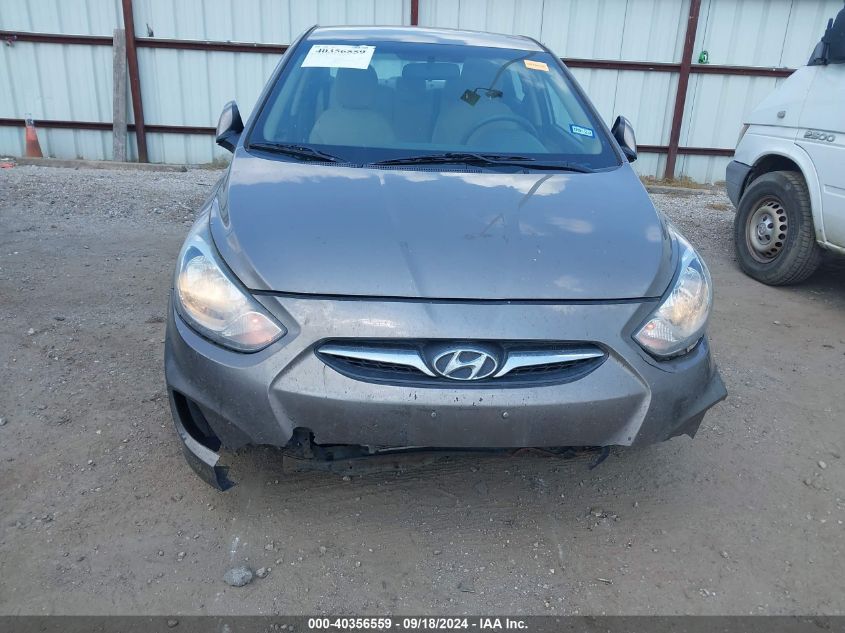 2013 Hyundai Accent Gls VIN: KMHCT4AE3DU351193 Lot: 40356559