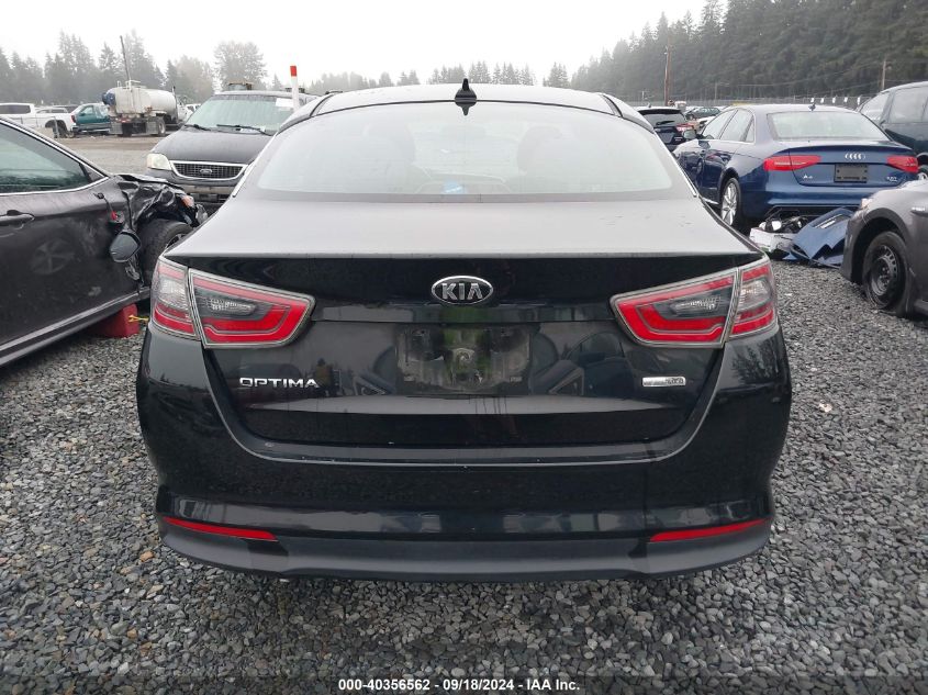 2014 Kia Optima Hybrid Lx VIN: KNAGM4AD3E5064052 Lot: 40356562