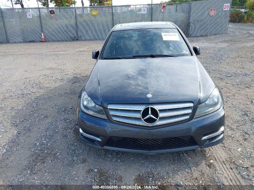 2013 Mercedes-Benz C 300 VIN: WDDGF8AB3DR255695 Lot: 40356595