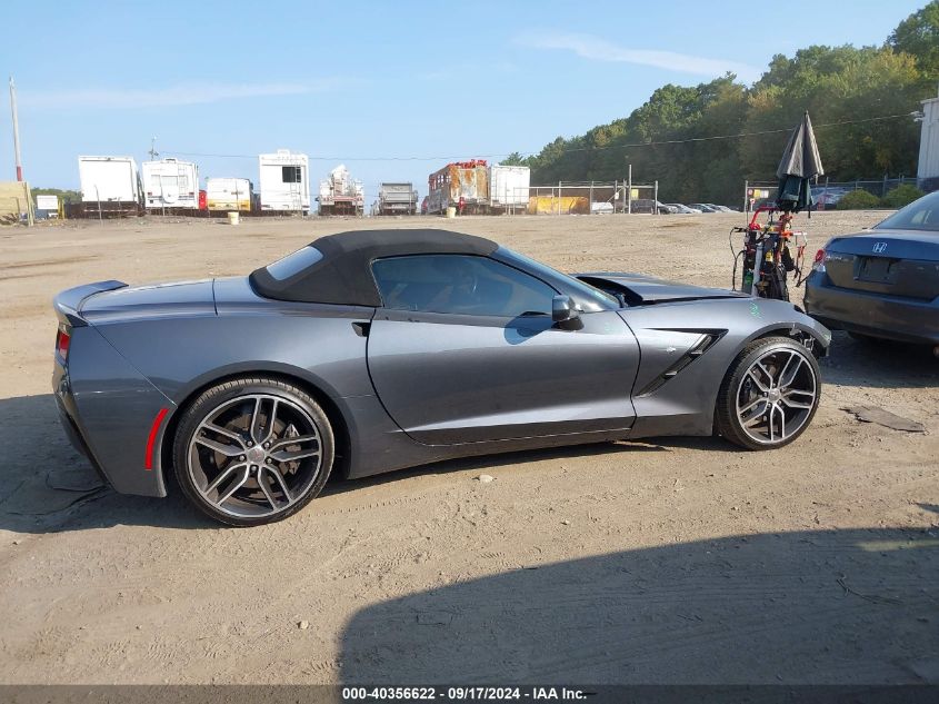 2014 Chevrolet Corvette Stingray Stingray 3Lt VIN: 1G1YF3D77E5110816 Lot: 40356622