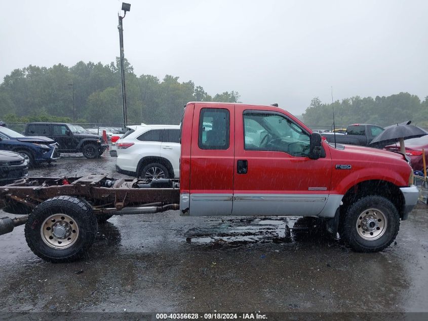 2003 Ford F-250 Lariat/Xl/Xlt VIN: 1FTNX21P63EB54714 Lot: 40356628