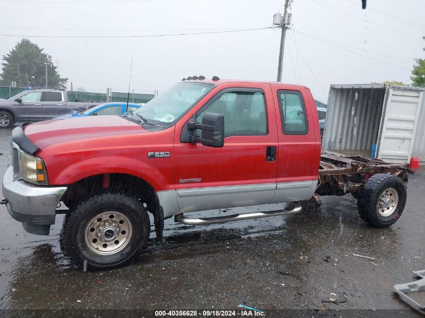 2003 Ford F-250 Lariat/Xl/Xlt VIN: 1FTNX21P63EB54714 Lot: 40356628