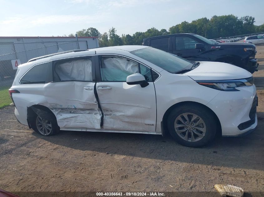 5TDKRKEC7MS059451 2021 Toyota Sienna Le