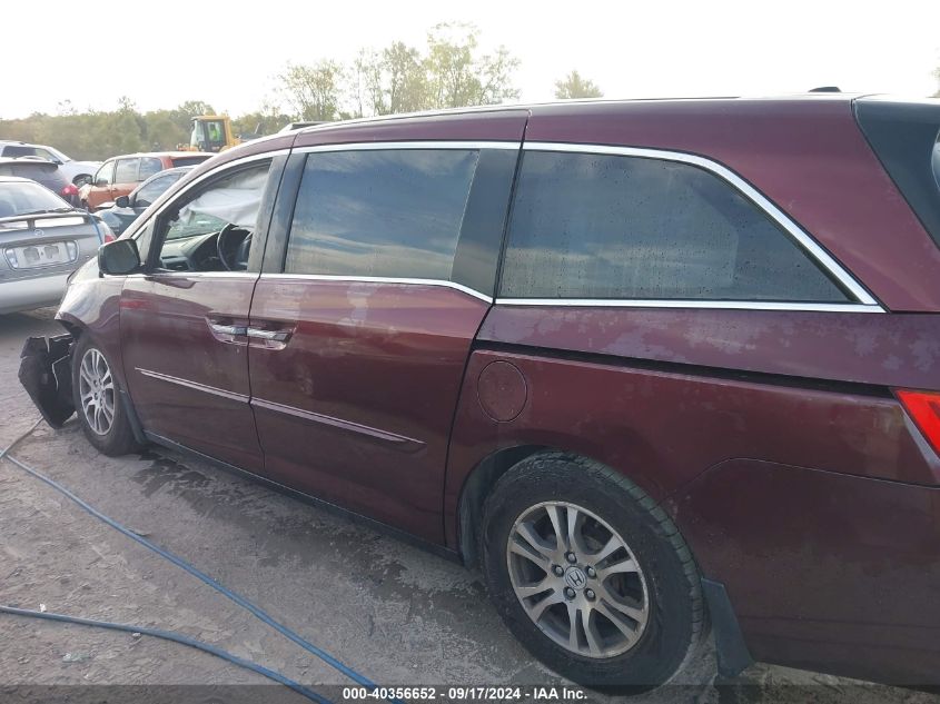 2012 Honda Odyssey Exl VIN: 5FNRL5H6XCB125047 Lot: 40356652