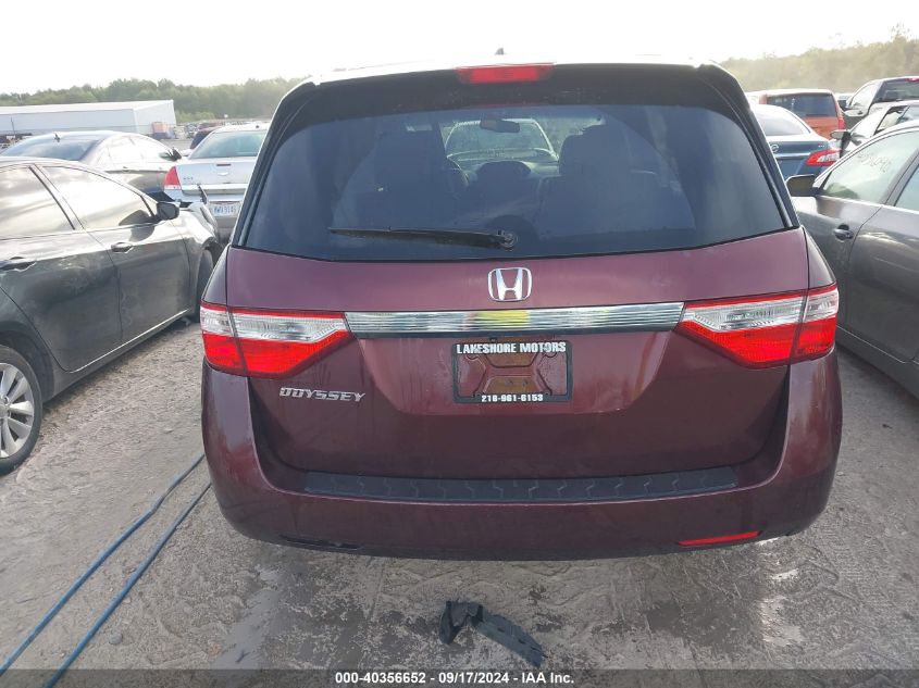 2012 Honda Odyssey Exl VIN: 5FNRL5H6XCB125047 Lot: 40356652