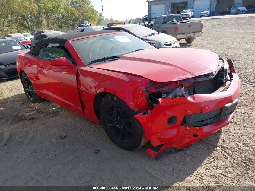 2015 CHEVROLET CAMARO 1LT - 2G1FD3D39F9267018