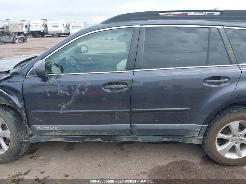 2013 Subaru Outback 2.5I Limited VIN: 4S4BRBKCXD3294279 Lot: 40356686