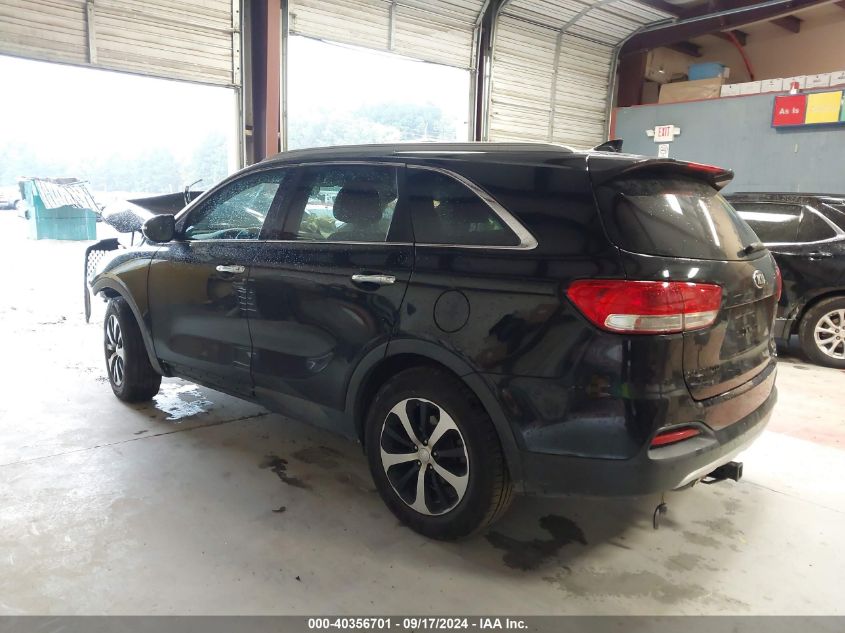 2016 KIA SORENTO 3.3L EX - 5XYPH4A51GG149434