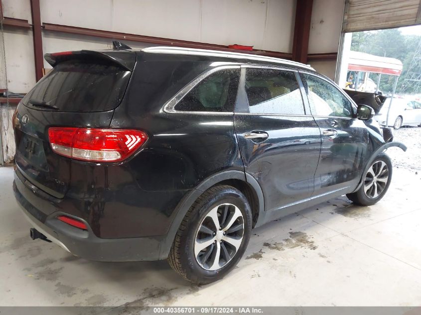 2016 KIA SORENTO 3.3L EX - 5XYPH4A51GG149434