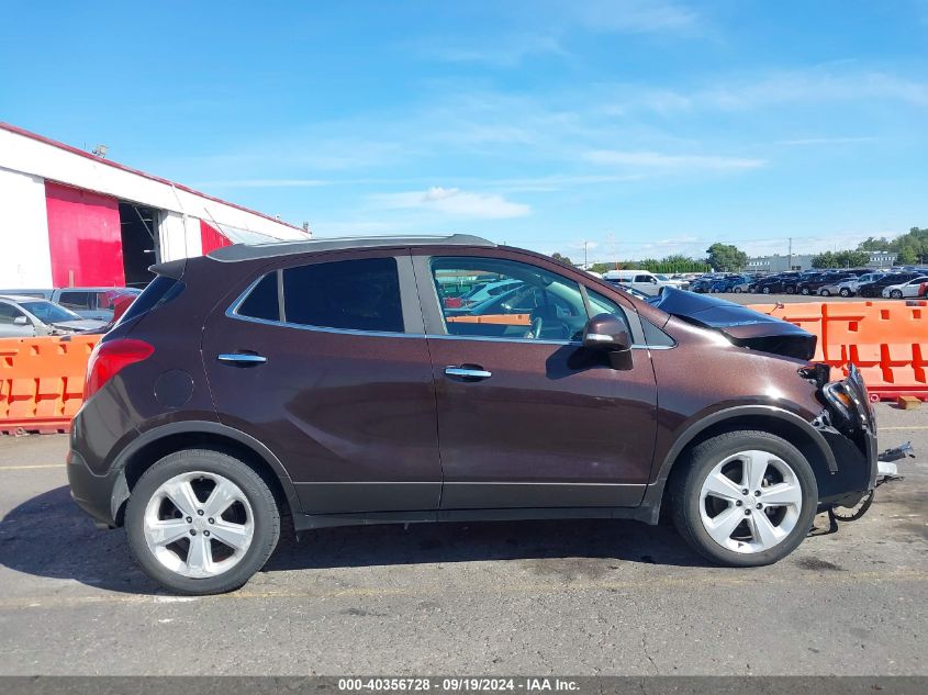 2016 Buick Encore VIN: KL4CJASB0GB664581 Lot: 40356728