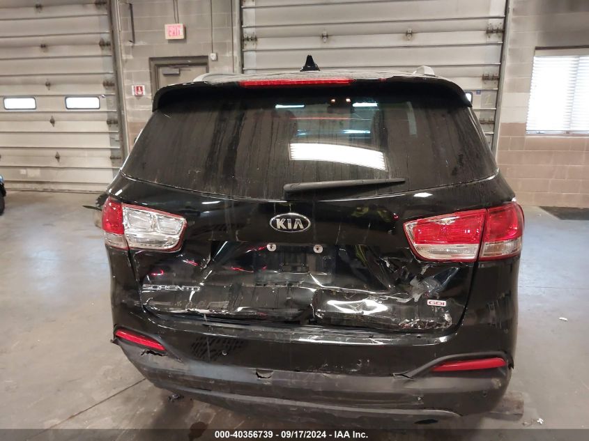 2018 Kia Sorento Lx/L VIN: 5XYPG4A30JG348189 Lot: 40356739