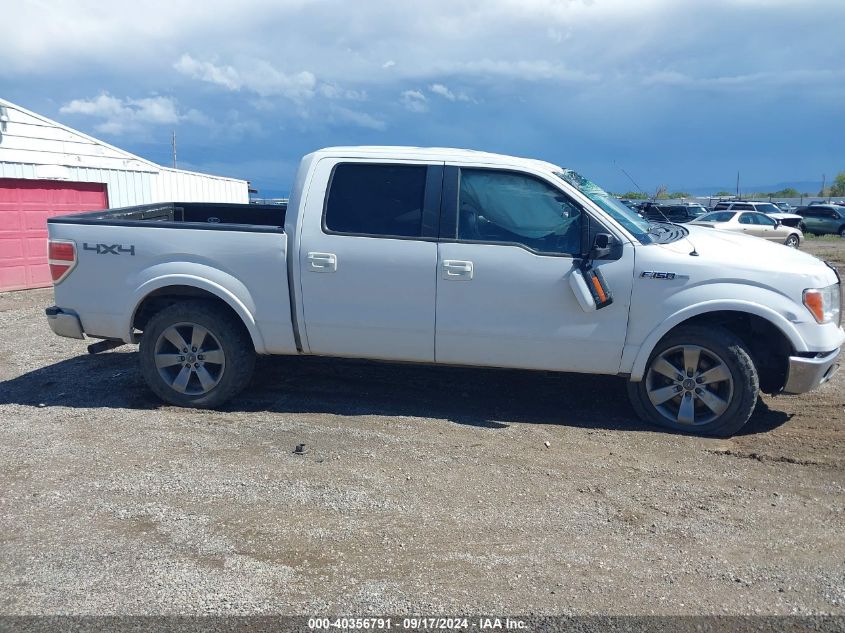 2013 FORD F-150 LARIAT - 1FTFW1EF9DFC07209