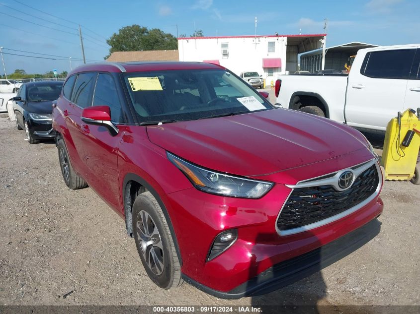 2023 TOYOTA HIGHLANDER XLE - 5TDKDRAH9PS042101