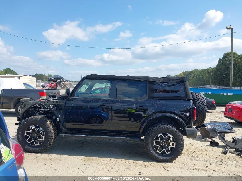 2022 Ford Bronco Outer Banks VIN: 1FMDE5BH5NLB09607 Lot: 40356807