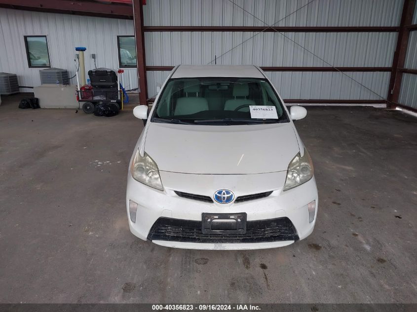 2012 Toyota Prius Two VIN: JTDKN3DU3C0336349 Lot: 40356823