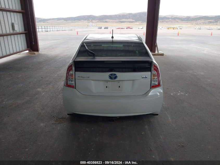 2012 Toyota Prius Two VIN: JTDKN3DU3C0336349 Lot: 40356823