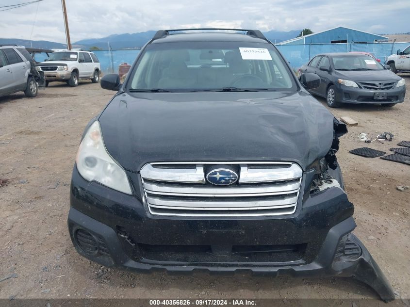 2013 Subaru Outback 2.5I VIN: 4S4BRBAC0D1313175 Lot: 40356826