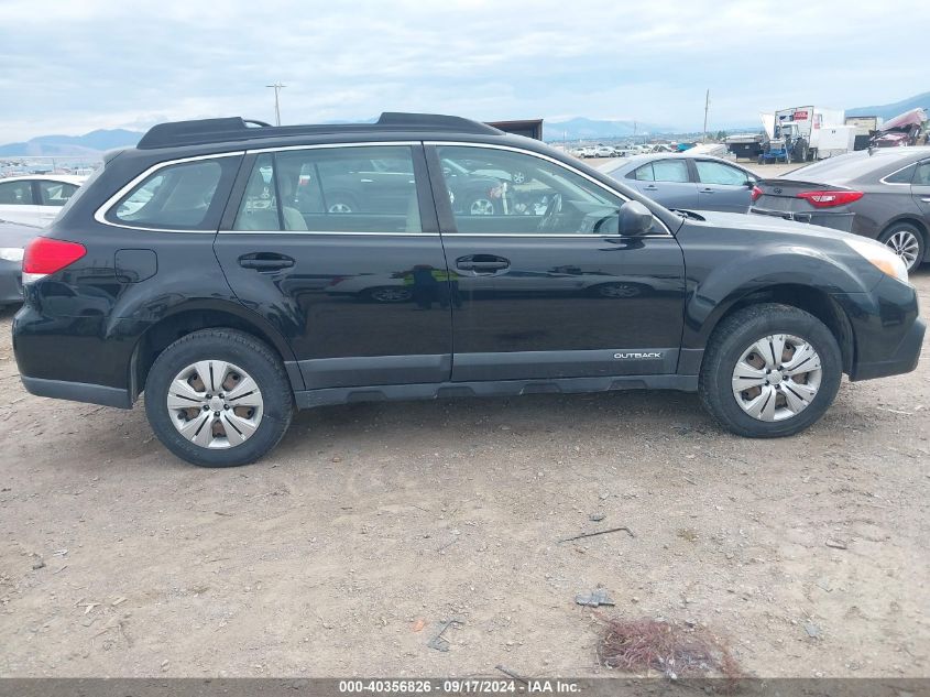 2013 Subaru Outback 2.5I VIN: 4S4BRBAC0D1313175 Lot: 40356826