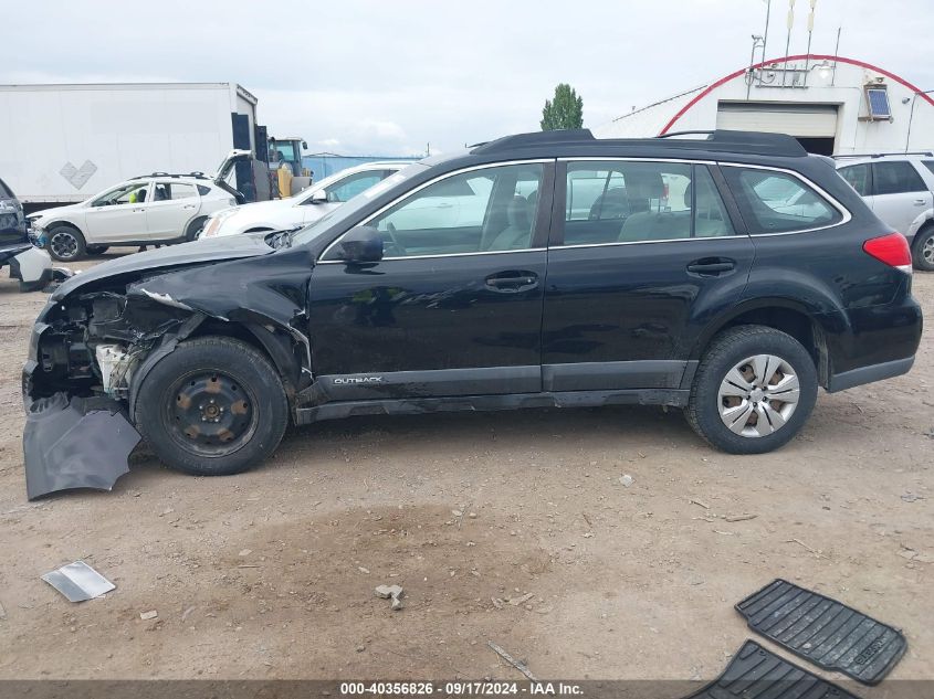 2013 Subaru Outback 2.5I VIN: 4S4BRBAC0D1313175 Lot: 40356826