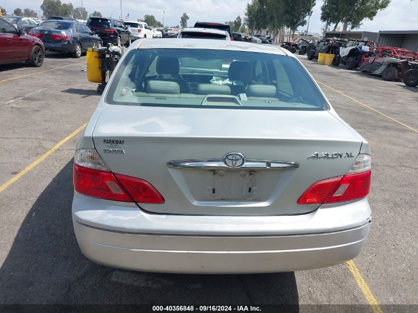 2003 Toyota Avalon Xl VIN: 4T1BF28B83U268165 Lot: 40356848