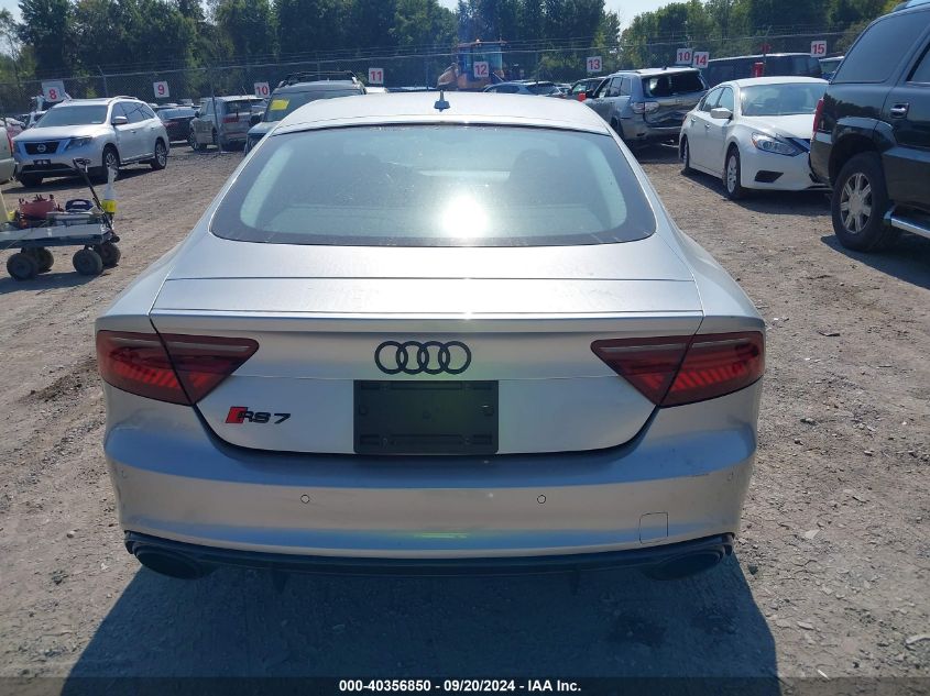 WUAW2AFC9GN901508 2016 Audi Rs 7 4.0T Prestige