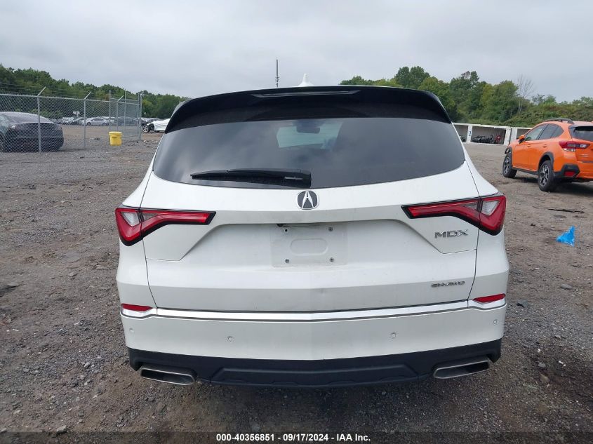 2022 Acura Mdx Technology Package VIN: 5J8YE1H43NL033549 Lot: 40356851