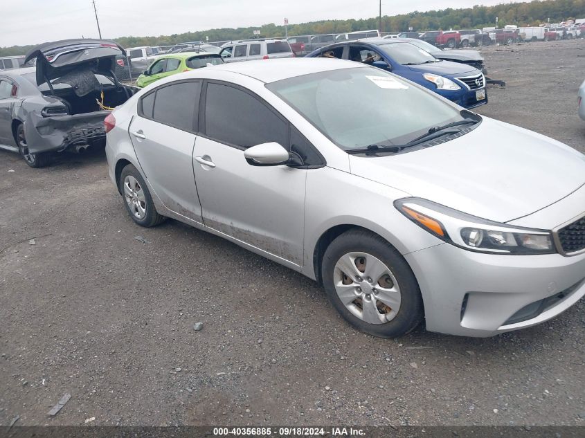 2017 Kia Forte Lx VIN: 3KPFK4A74HE102735 Lot: 40356885