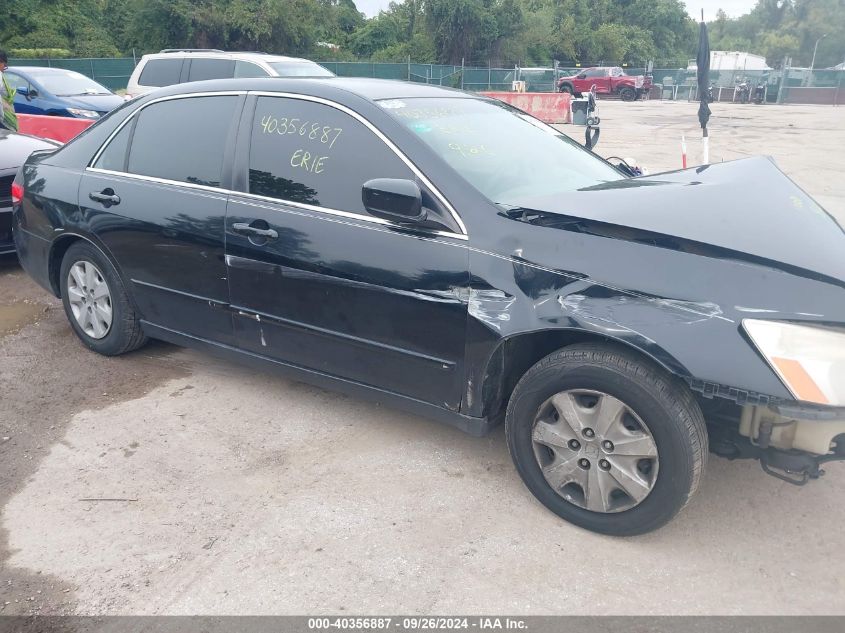 2003 Honda Accord 2.4 Lx VIN: 1HGCM56433A020476 Lot: 40356887