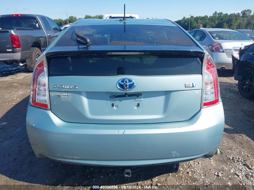 2014 Toyota Prius Two VIN: JTDKN3DU0E1841942 Lot: 40356896