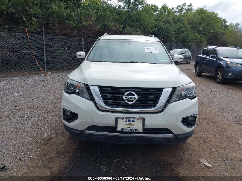 2017 Nissan Pathfinder Sv VIN: 5N1DR2MN1HC687536 Lot: 40356906