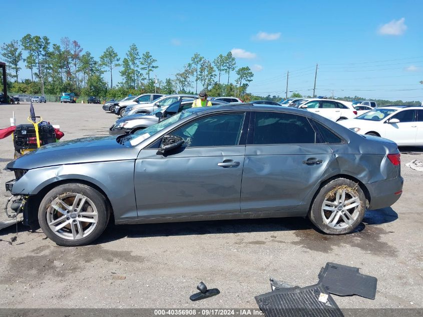 2017 Audi A4 2.0T Premium VIN: WAUGNAF43HN019380 Lot: 40356908