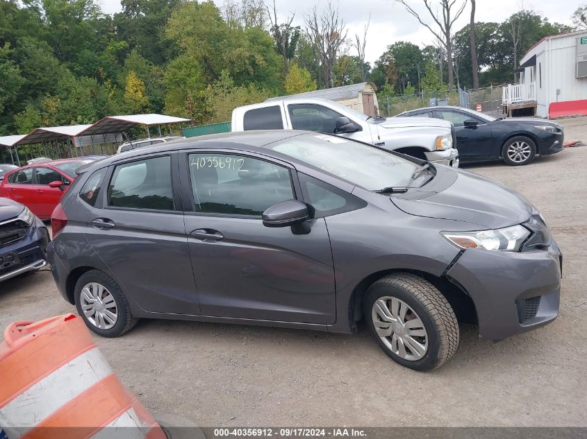 2017 Honda Fit Lx VIN: 3HGGK5G53HM711886 Lot: 40356912